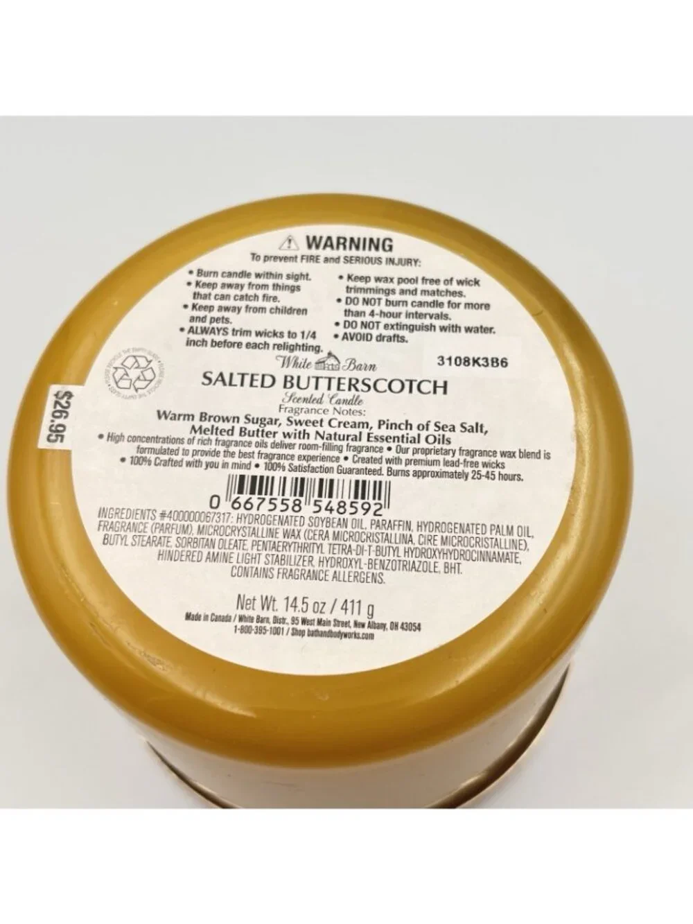 Bath & Body Works please see